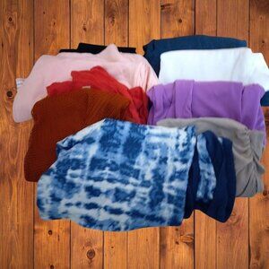 Women's Short Sleeve/Tank Assorted Everyday Casual Shirts Size Small Lot (L85)